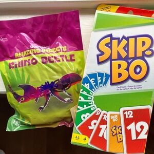 Kid’s Card Game Bug Rhino Beetles Crafts Bundle